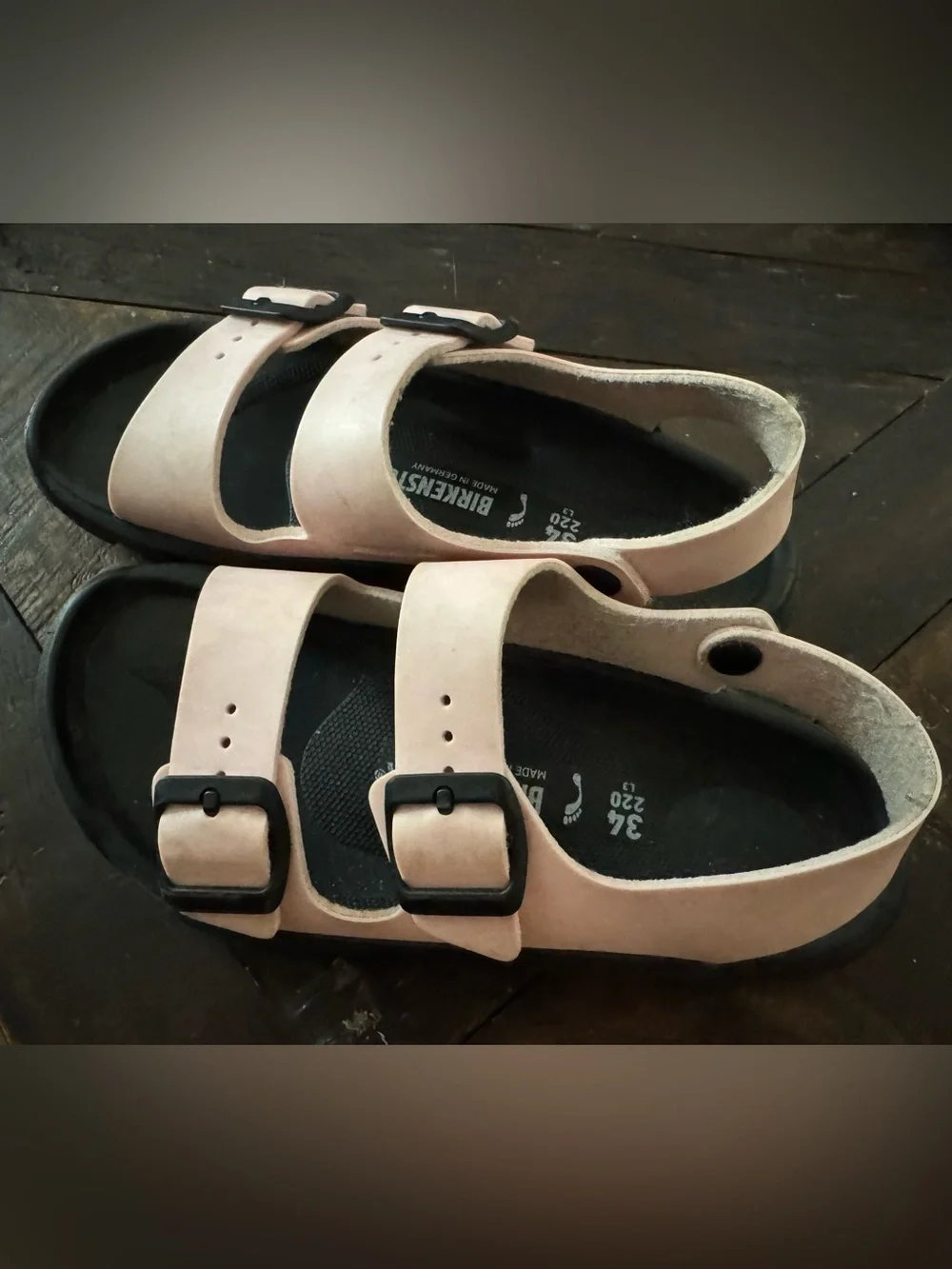 Light Pink 34 Birkenstock Kids Milano Sandals